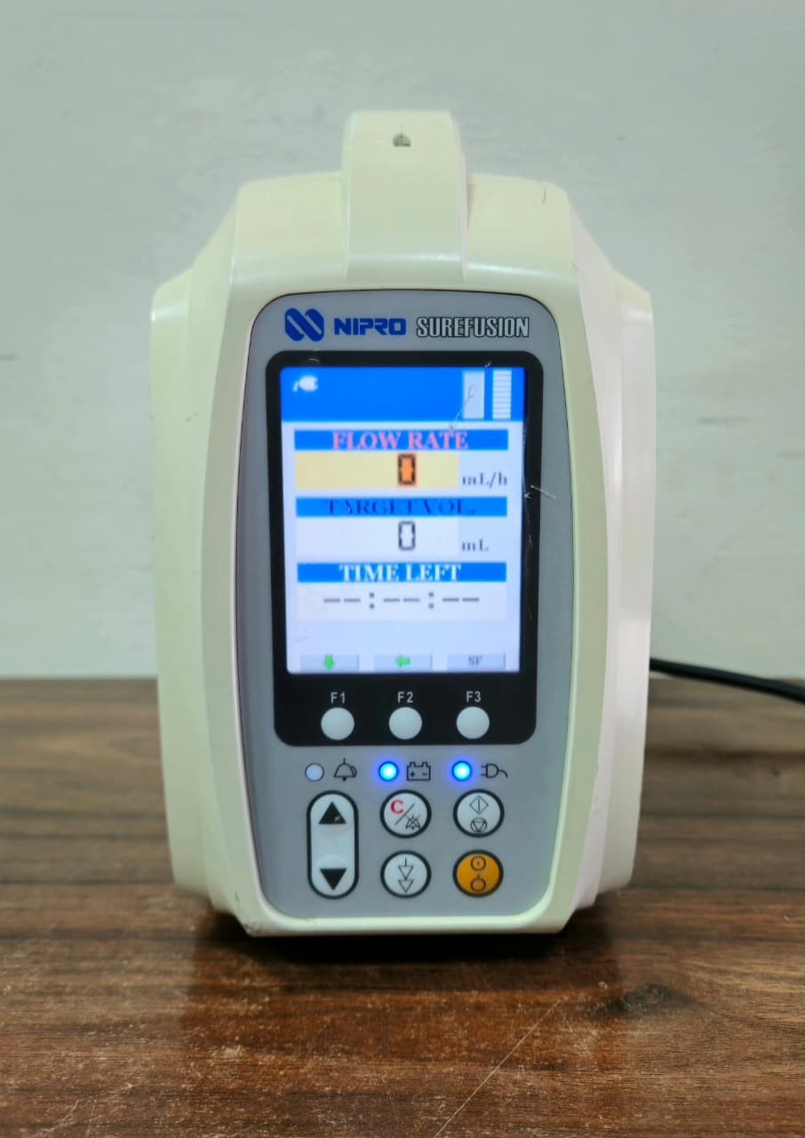 Nipro SureFusion Infusion Pump - Powers On, Tested | Medical Equipment | Made in