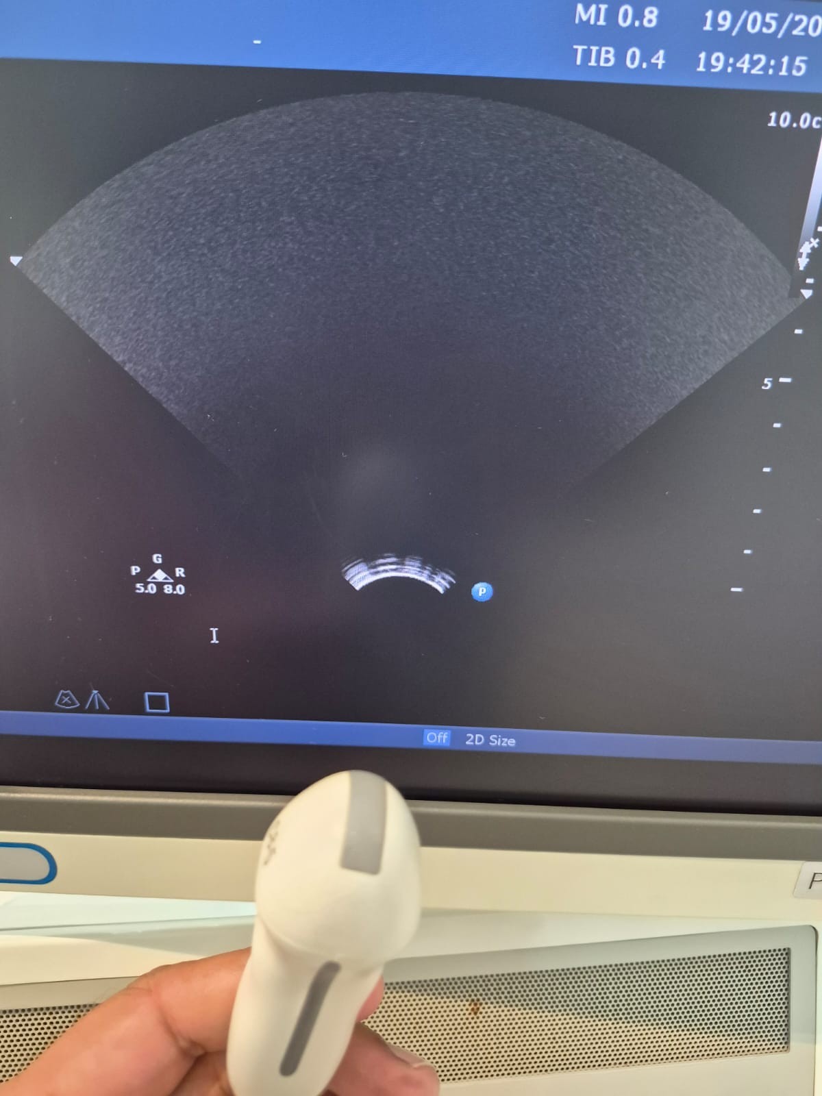 Philips C8-5 Curved Array Ultrasound Transducer Probe