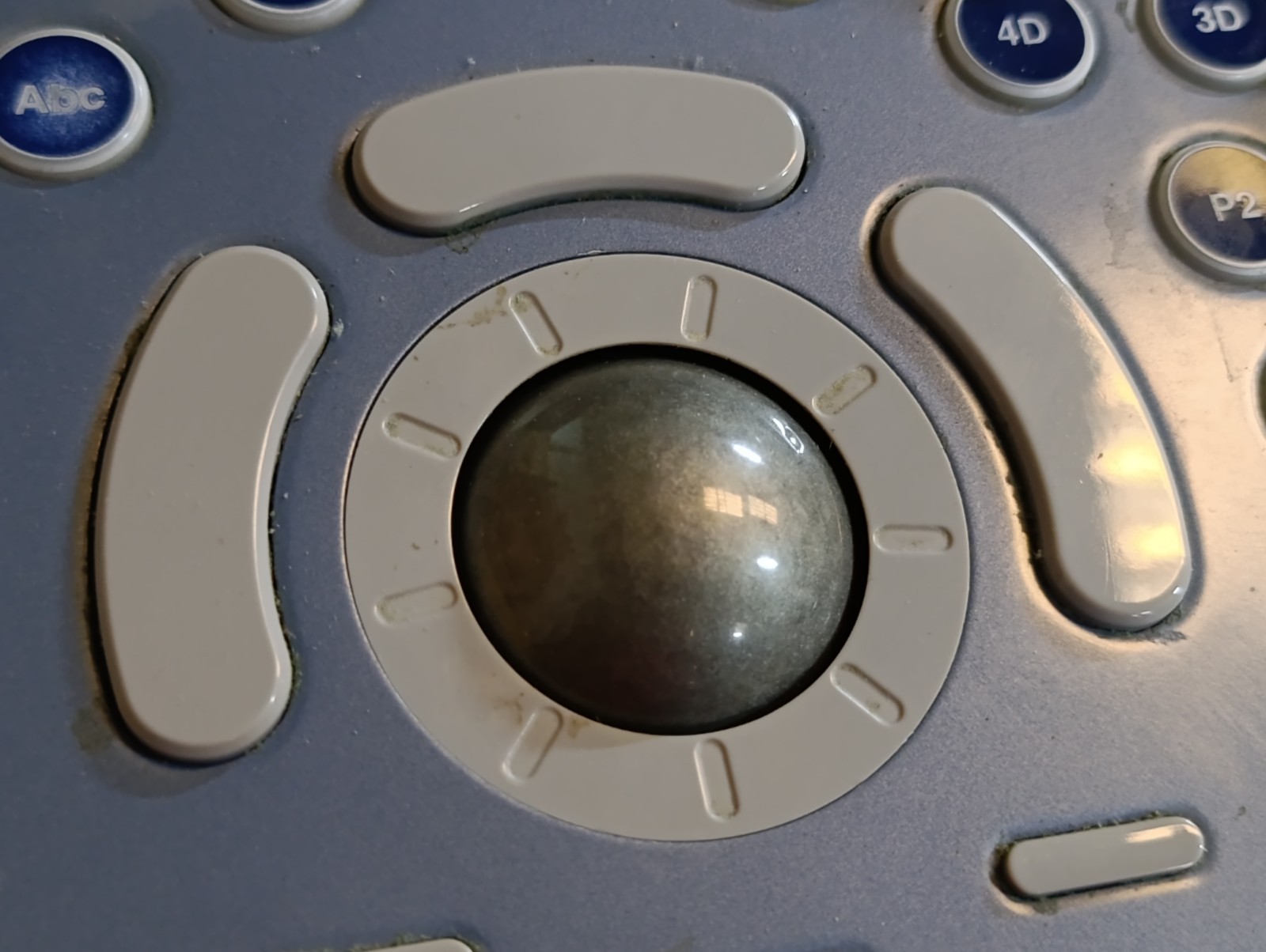 GE VOLUOSN E8/E6 Ultrasound Trackball Assembly Complete