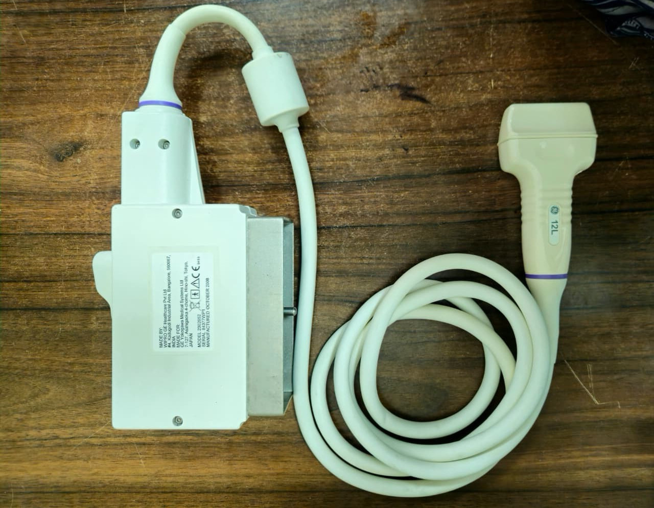GE 12L Linear Ultrasound Probe Transducer 12L