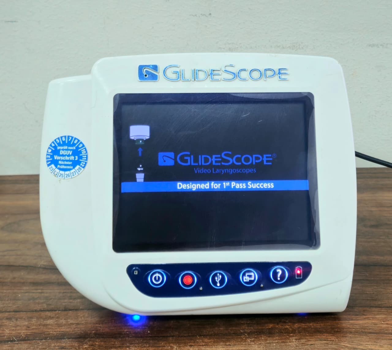 Verathon GlideScope Cobalt AVL Video Laryngoscope Monitor + Reusable Baton