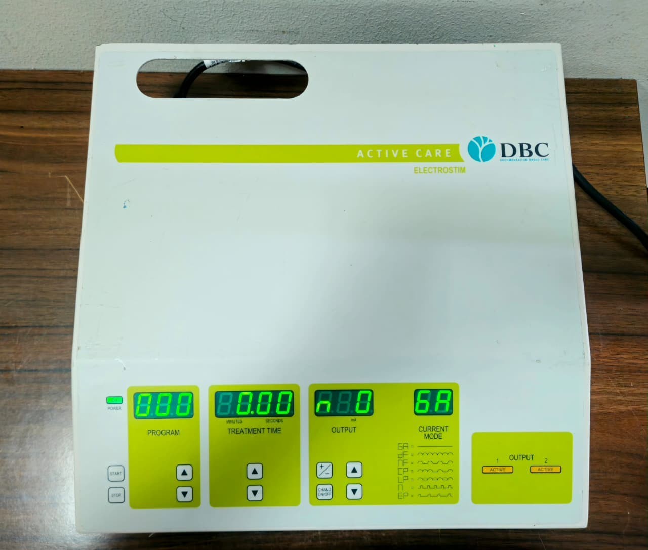 Professional PTC 3200 Electrostim Electrotherapy Unit - Active Care DBC