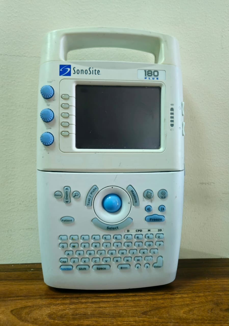 SonoSite 180 Plus Ultrasound Machine Fully Working Without Probe