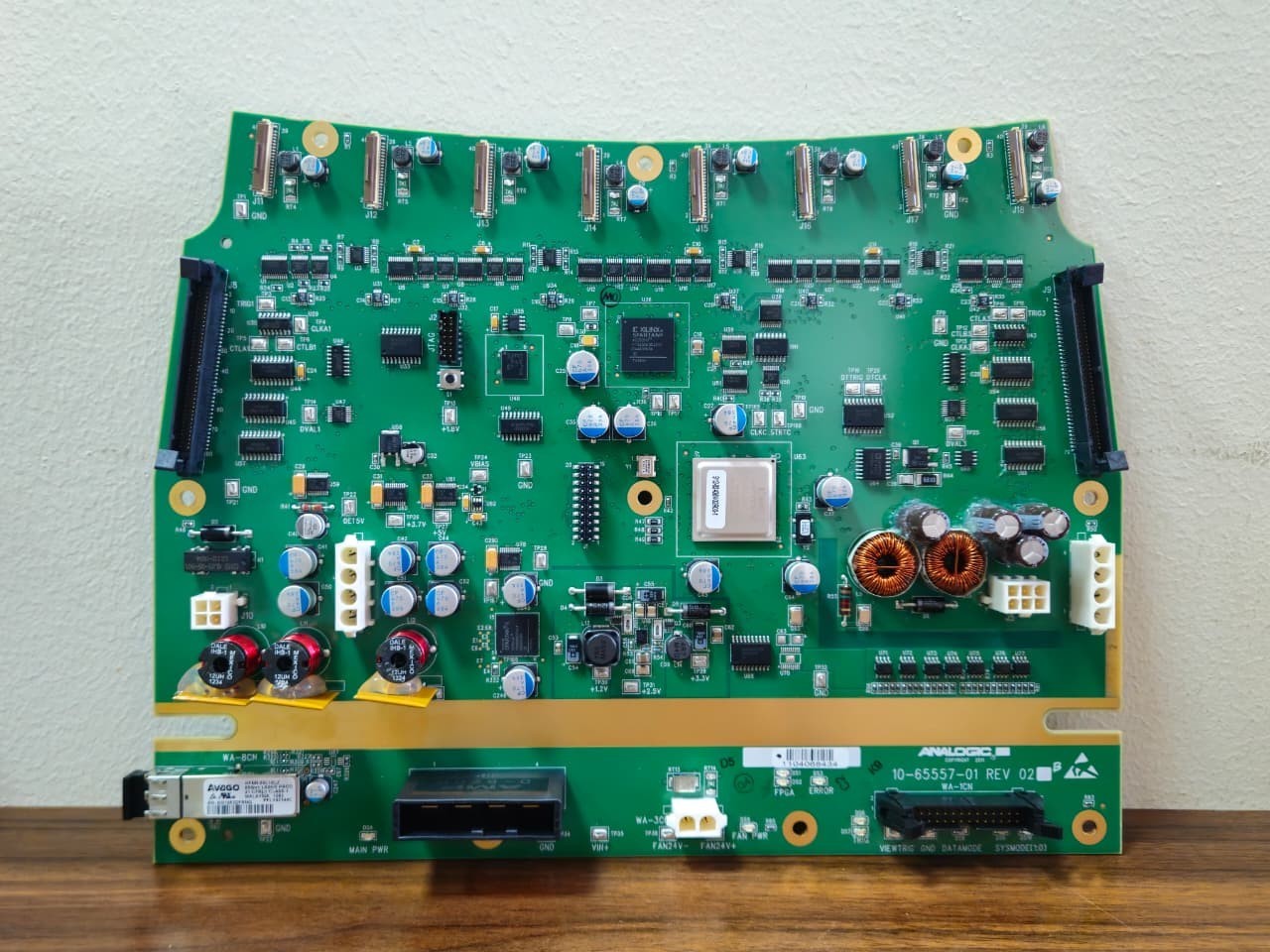 Analogic 10-65557-01 REV 02 Control PCB Board WA-1CN