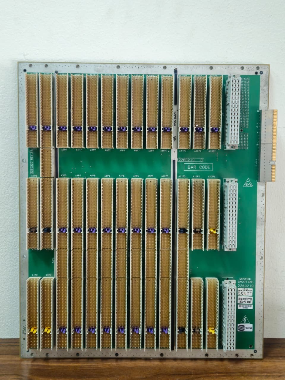 GE Logiq 9 Ultrasound Front End Musashi Backplane 2260219 / 2260220 Rev 3
