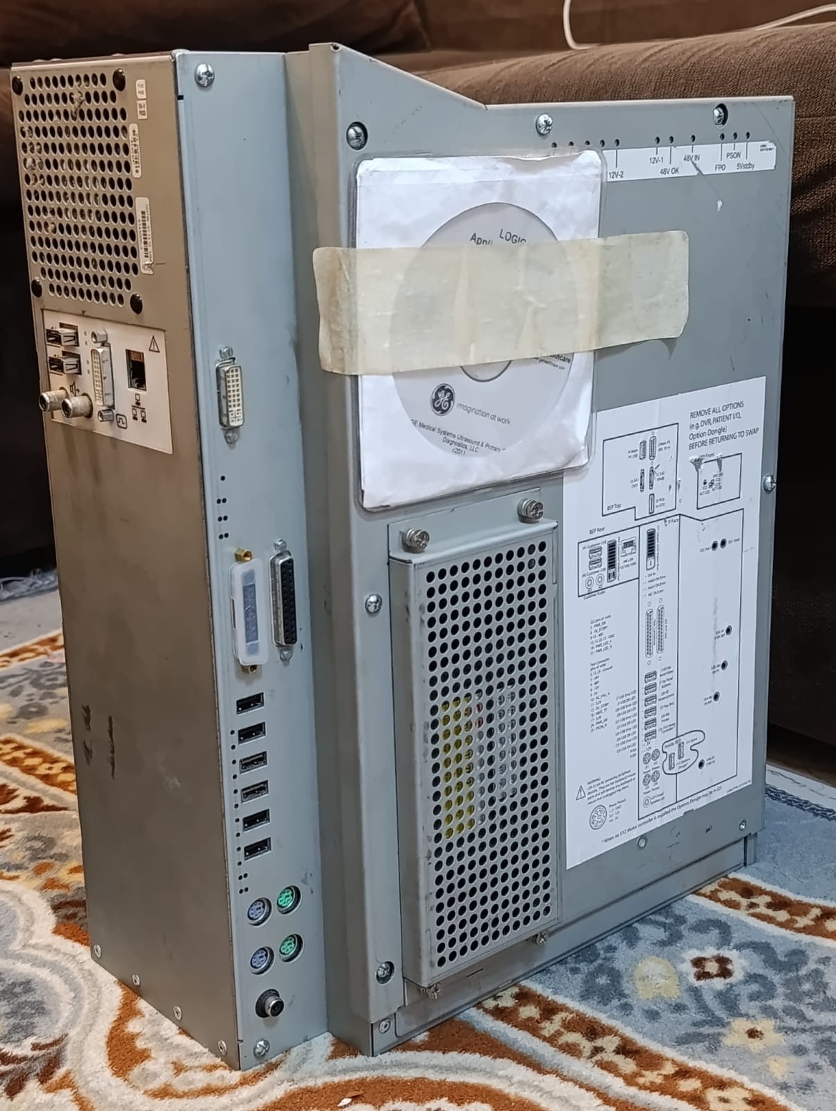 GE LOGIQ E9 BEP P/N 5145000-3  TESTED