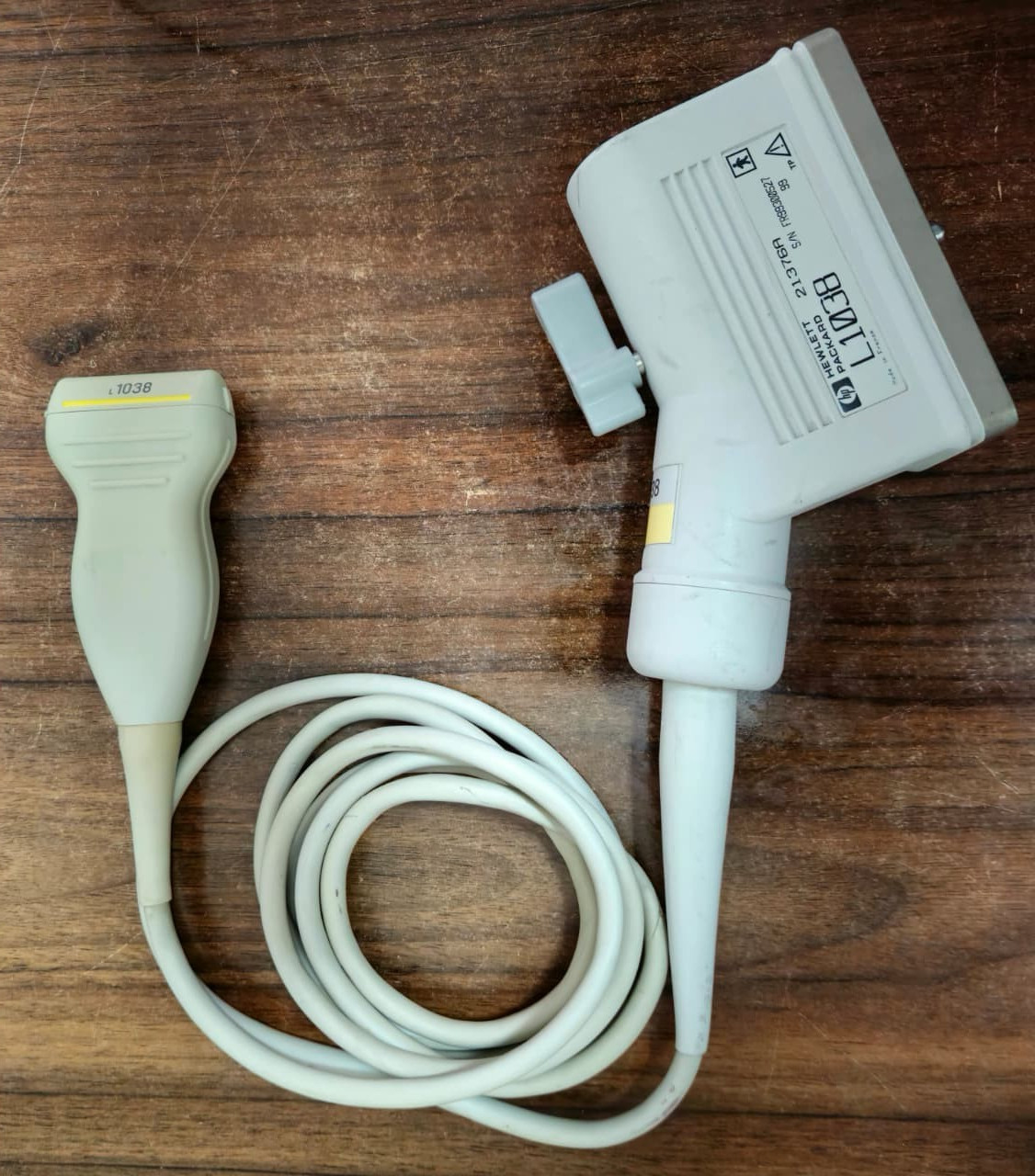 HP Philips L1038 21376A Linear Ultrasound Probe EnVisor ImagePoint SONOS Vascula