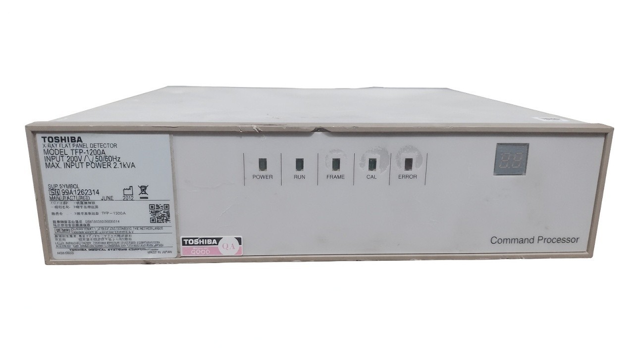 Toshiba TFP-1200A X-Ray Flat Panel Detector Command Processor - Tested Powers On