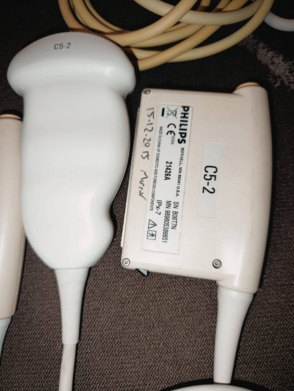 Philips C5-2 Probe - Convex For HD-11/XE/Envisor Cartridge Connector Transducer