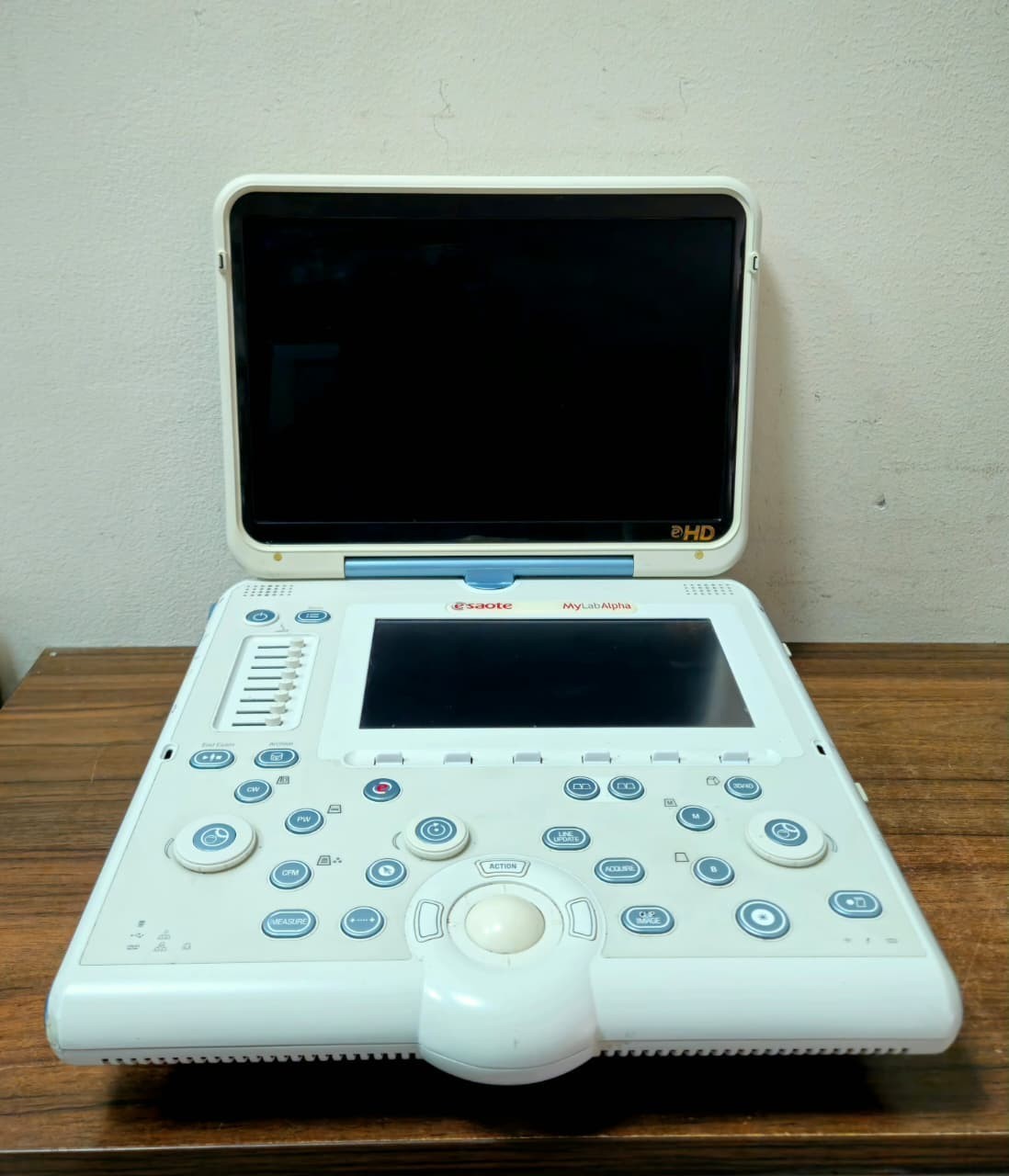 Esaote MyLab Alpha 7400 Portable Ultrasound Machine No Power Adapter Untested
