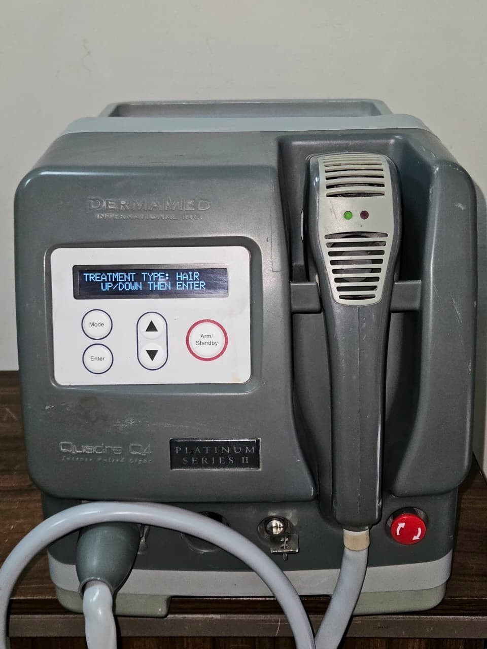 DermaMed Quadra Q4 Platinum Series II iPulse IPL Laser Hair Removal & Skin Treat