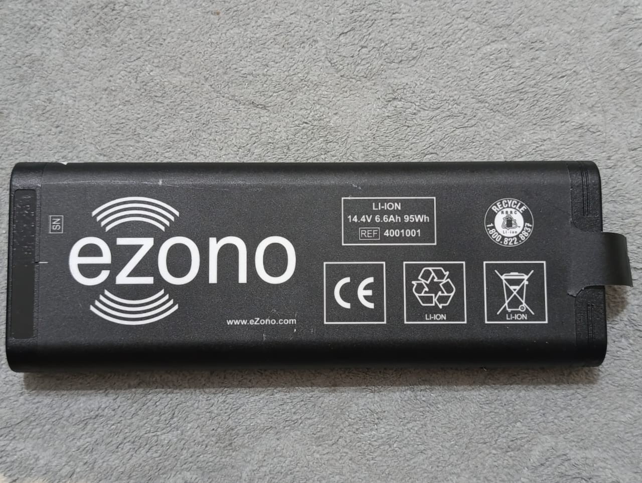 eZono 4000 Ultrasound Battery Inspired 14.4V 6.6AH NL2054EZ22 REV 3.0 95WH,6.6AH