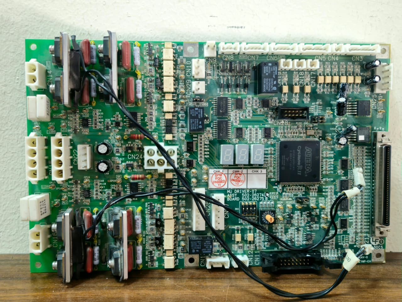 Shimadzu MU Driver-07 Board Assy 502-26274 / Board 502-26275 B
