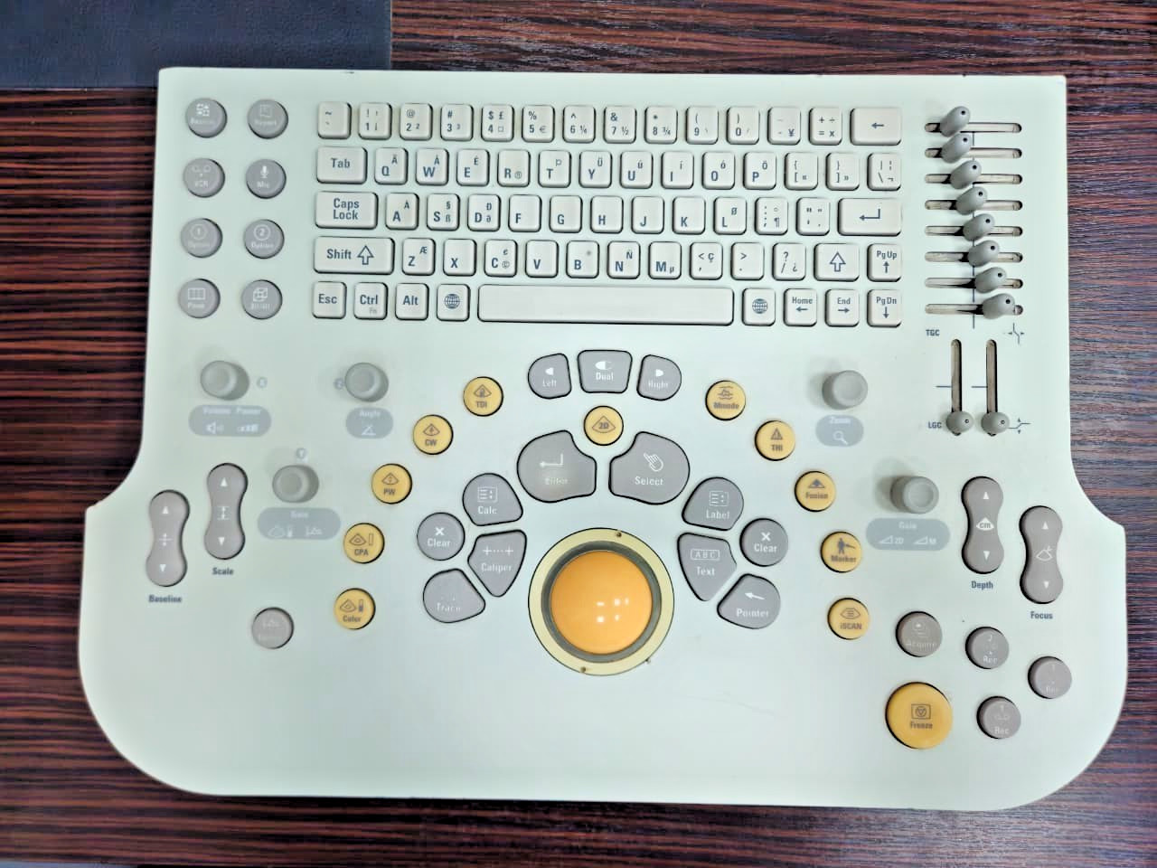 Philips HD11 HD11XE HD15 453563-495543 Ultrasound Control Panel Keyboard Tested