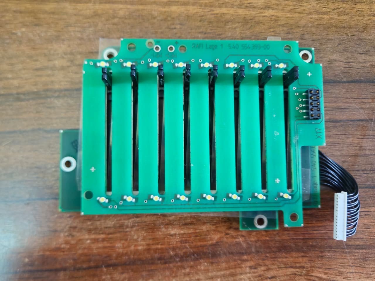 RAFI Lage 1 5.40.554.087-02 Board with Sliding Potentiometers