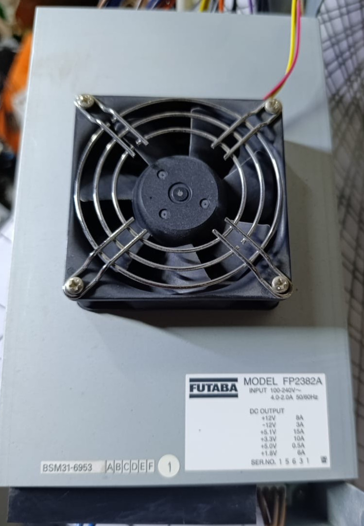 FUTABA FP2322A Power Supply 100-240VAC to +12 -12 5.1 5 3.1 1.8 VDC TOSHIBA
