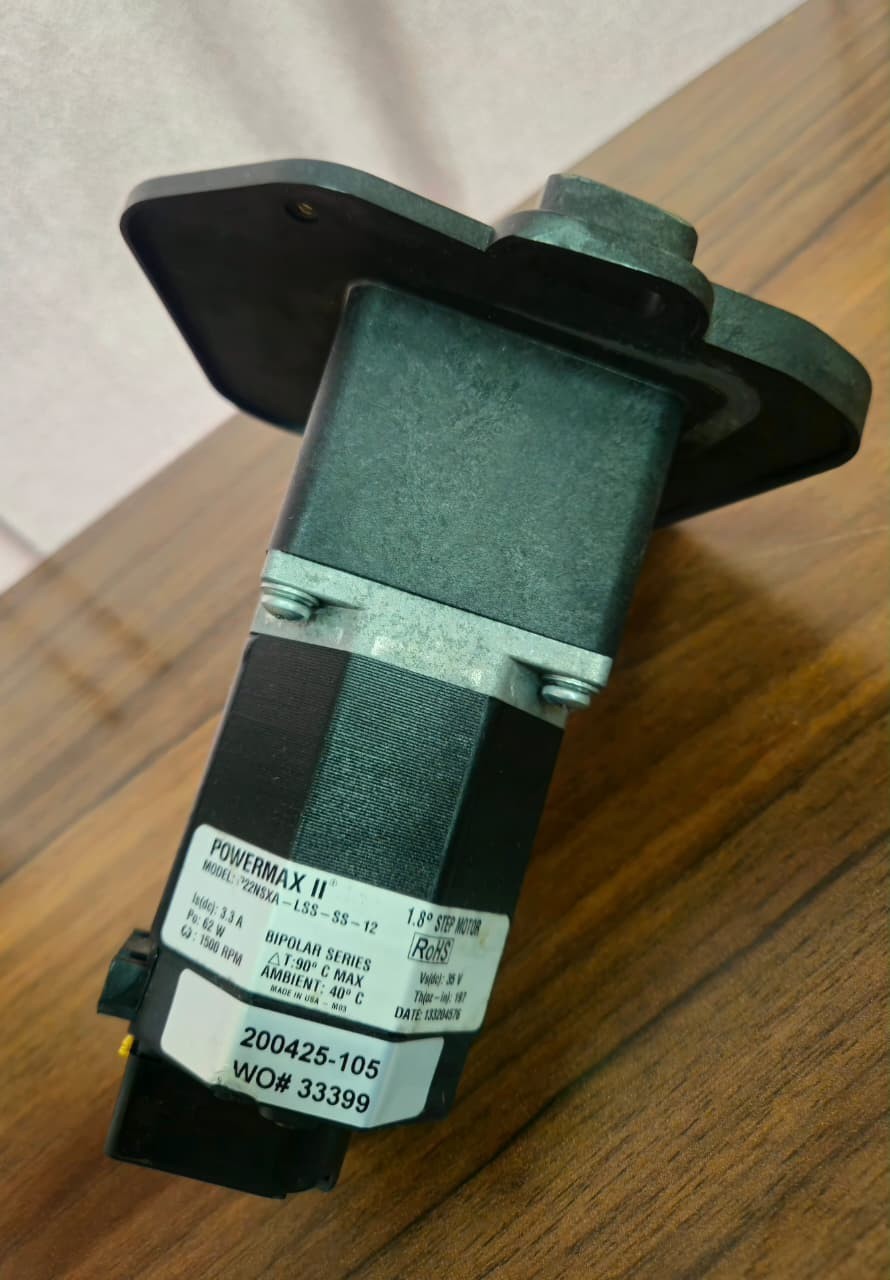 Powermax II 22NSXA-LSS-SS-12 Stepper Motor w/ Mounting Plate Tested USA OEM
